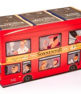 Sonnentor Dárková kazeta čajová BIO - London Bus (3 ks) - sada 3 černých čajů