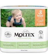 Moltex Ekoplenky Pure & Nature - Midi (4-9 kg) (33 ks)