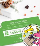 Fyzický dárkový poukaz - 1500 Kč - ideální dárek pro každou příležitost