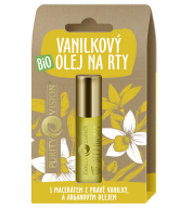 Purity Vision Vanilkový olej na rty BIO (10 ml) - voňavá pomoc vysušeným rtům