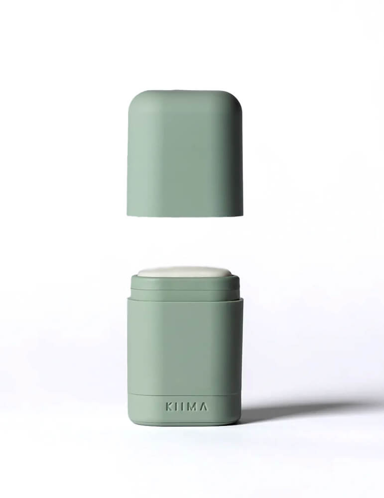 laSaponaria Aplikátor na tuhý deodorant - znovuplnitelný - Šedozelený - v elegantních barvách