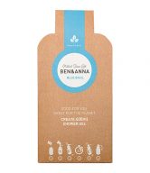 Ben & Anna Sprchový gel v prášku (2×20 g) - Blue Basil - s vůní eukalyptu
