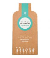 Ben & Anna Sprchový gel v prášku (2×20 g) - Mint & Lemon - II. jakost - s vůní citrusů a máty peprné