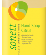 Sonett Tekuté mýdlo - citrus BIO - 1 l - pro vaše ruce