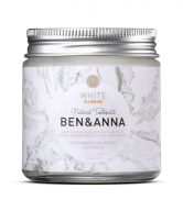 Ben & Anna Bělicí zubní pasta s fluoridem (100 ml) - s heřmánkem a šalvějí