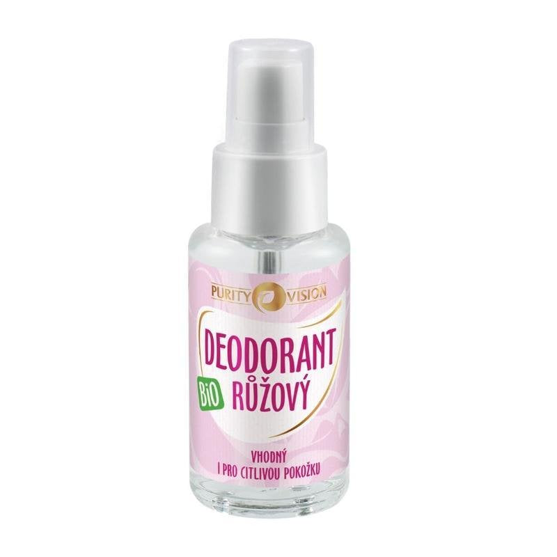 Purity Vision Růžový deokrystal ve spreji BIO (50 ml) - 100% přírodní deodorant