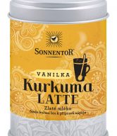Sonnentor Kurkuma Latte vanilka BIO - Dóza 60 g - směs k přípravě nápoje