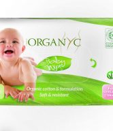 Organyc Dětské vlhčené hygienické ubrousky BIO (60 ks)
