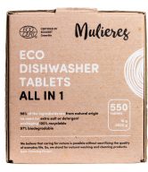 Mulieres Tablety do myčky - vše v jednom BIO - cca 550 tablet - s certifikací ecocert