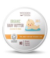 Wooden Spoon Dětské tělové máslo BIO - 100 ml - přírodní hydratace pro dětskou pokožku