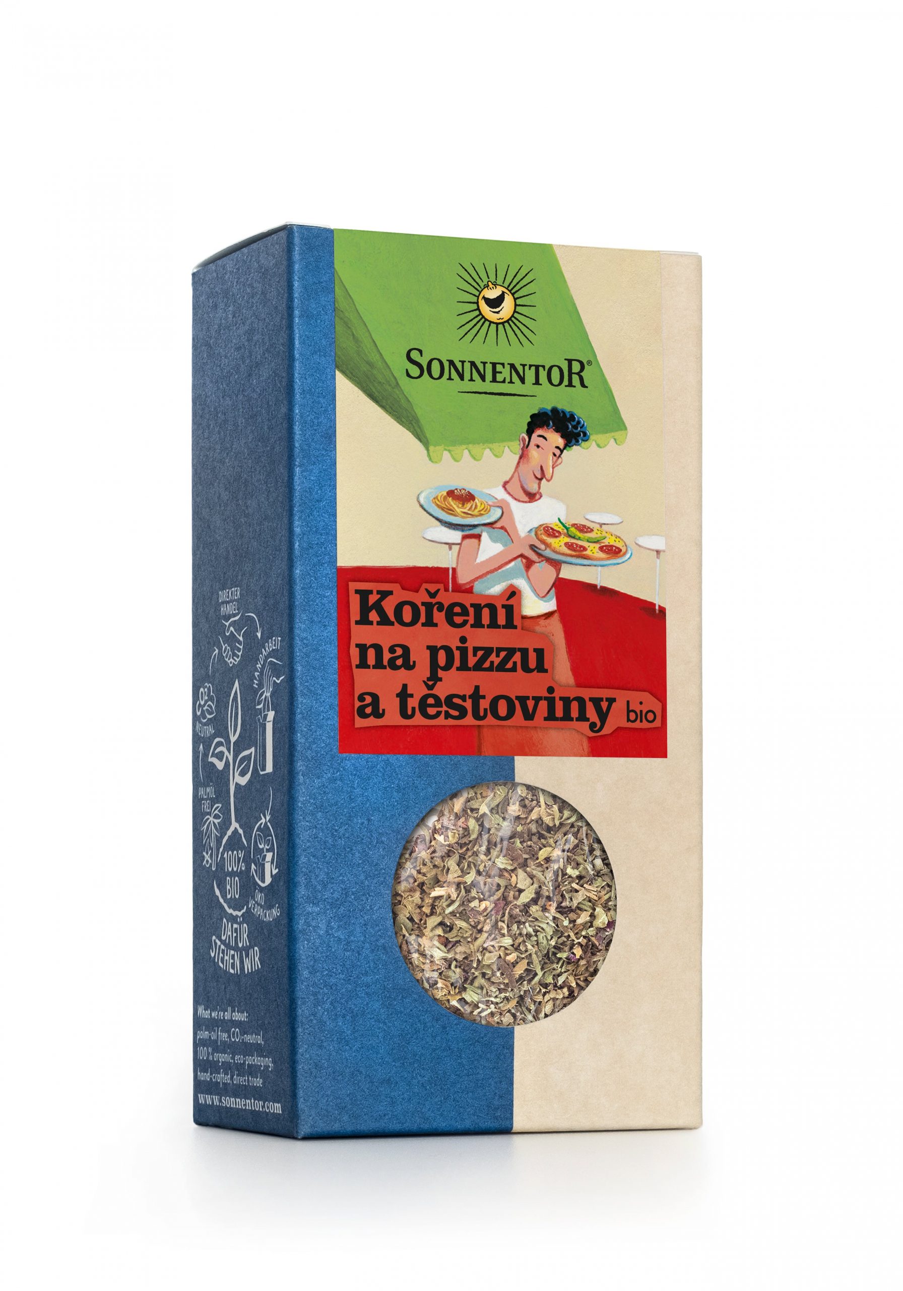 Sonnentor Koření na pizzu a těstoviny BIO (20 g) - II. jakost - skvělé i do minestrone