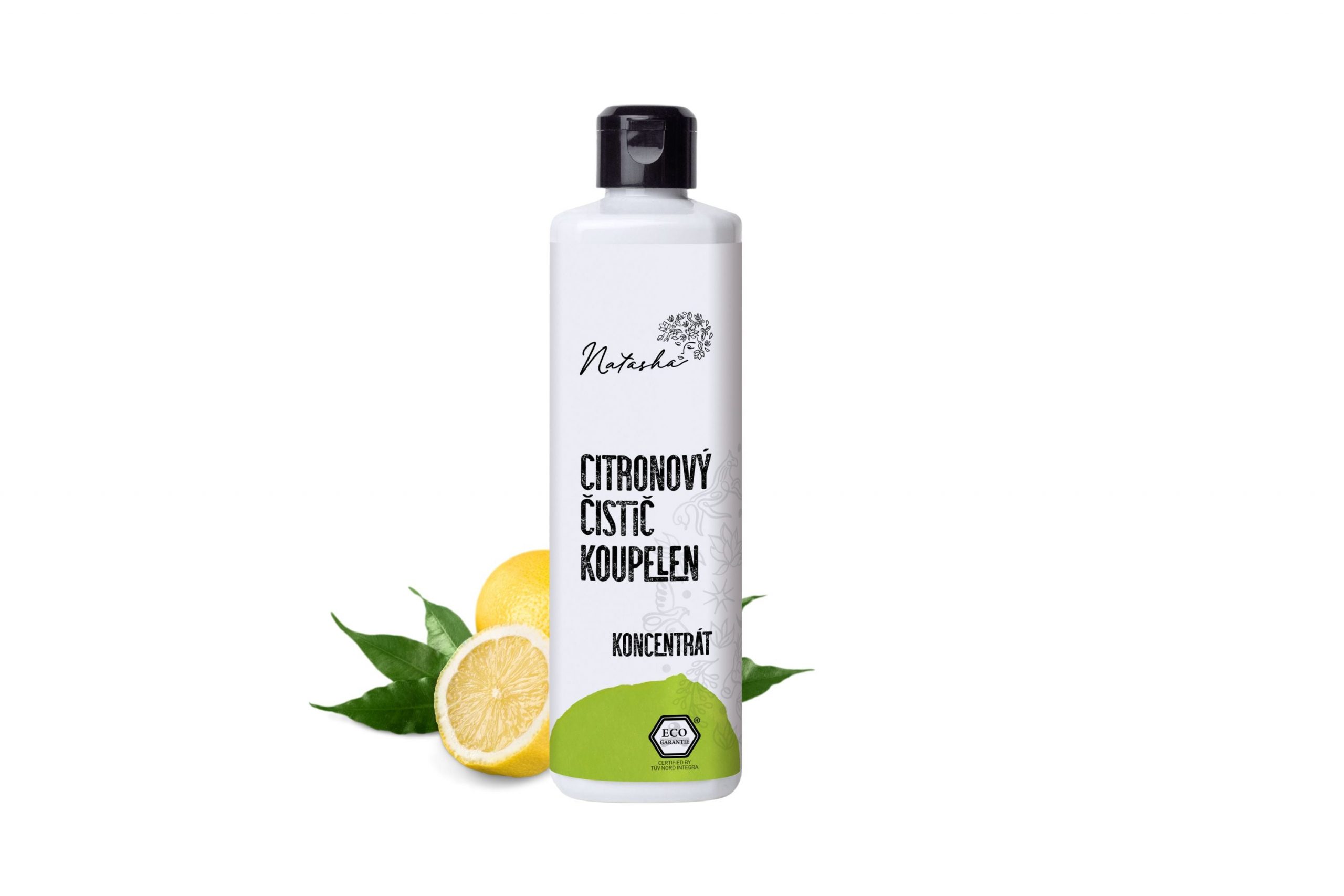 Natasha Citronový čistič koupelen - koncentrát - 500 ml - na silné usazeniny vodního kamene