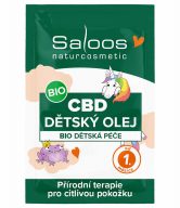 Saloos Zklidňující dětský olej s konopím BIO - vzorek (1 ml) - na opruzeniny