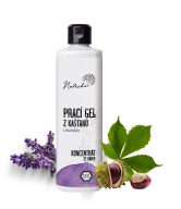 Natasha Prací gel z kaštanů Levandule - koncentrát - 500 ml - 33 pracích dávek v 500 ml