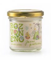 Rozvoněno Vonná svíčka - Jarní probuzení (130 ml) - s citrusy a palmovou růží