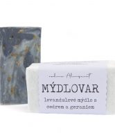 Mýdlovar Levandulové mýdlo s vůní gerania a cedru (60 g) - univerzální