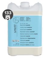 Sonett Univerzální tekutý prací gel na bílé i barevné prádlo Sensitive - 10 l