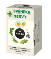 LEROS Bylinný čaj Spánek & Nervy - nálev. sáčky (20 x 1