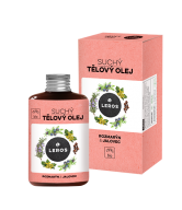LEROS Suchý tělový olej BIO (100 ml) - Rozmarýn & jalovec - vhodný i na lymfatickou masáž