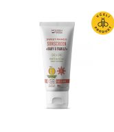 Wooden Spoon Opalovací tělové mléko Mango Baby & Family SPF 50 BIO - 100 ml - voděodolné