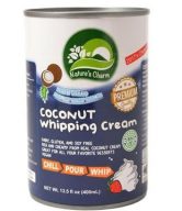 Nature's Charm Kokosová alternativa šlehačky (400 ml) - 100% rostlinná náhrada smetany