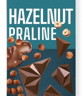 Benjamíssimo Pralinková čokoláda bez přidaného cukru BIO (60 g) - slazená erythritolem