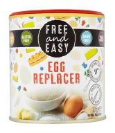 FREE & EASY Egg replacer Rostlinná náhrada vajec (135 g) - nahradí až 45 vajec