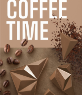 Benjamíssimo Čokoláda Coffee Time bez kofeinu BIO (60 g) - alternativa bílé čokolády