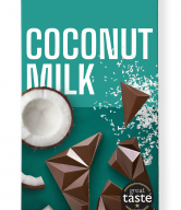 Benjamíssimo Čokoláda Coconut Milk s kokosem BIO (60 g) - metodou bean-to-bar