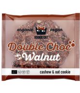 Kookie Cat Sušenka dvojitá čokoláda s vlašskými ořechy BIO (50 g) - bez lepku a umělých přísad