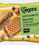 Veganz Vafle s oříškovou náplní (22 g) - praktická svačinka na cesty