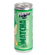 PerfectTed Matcha nápoj - Hruška & Zázvor (250 ml) - zdravý energy drink