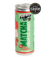 PerfectTed Matcha nápoj - Jablko & Malina (250 ml) - zdravý energy drink