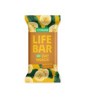 Lifefood Lifebar Oat snack Banana dream BIO (40 g) - bez lepku
