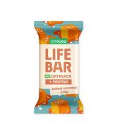 Lifefood Lifebar Oat Snack Protein Salted Caramel Crisp BIO (40 g) - bez lepku