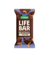 Lifefood Lifebar Oat protein snack Chocolate delight BIO (40 g) - bez lepku
