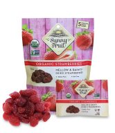 Sunny Fruit Jahody sušené na slunci BIO - 100 g (5 x 20 g) - bez přidaného cukru