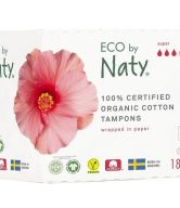 Eco by Naty Tampony Super (18 ks) - 100% z biobavlny