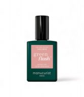 Manucurist Green Flash LED gel lak na nehty - Shell Beige (15 ml) - přirozená béžovo-růžová barva