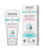 Lavera Basis Sensitive Hydratační a regenerační krém pro suchou pleť - denní (50 ml) - extra výživa a hydratace