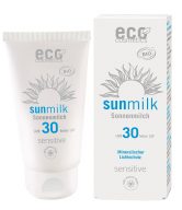 Eco Cosmetics Opalovací mléko SPF 30 Sensitive BIO (75 ml) - s přírodními minerálními filtry