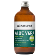 Allnature Aloe vera BIO - 500 ml - zázračný elixír z mexika