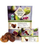 Sunny Fruit Fíky sušené na slunci BIO - 250 g (5 x 50 g) - jemné a šťavnaté