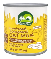 Nature's Charm Ovesná alternativa kondenzovaného mléka slazená (320 g) - 100% rostlinný pomocník