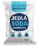 Allnature Jedlá soda - 1 kg - pošk. obal - potravinářská kvalita