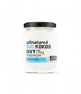 Allnature Kokosový olej panenský BIO - 200 ml - do kuchyně i koupelny