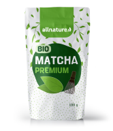 Allnature Matcha Premium BIO - 100 g - z první jarní sklizně čajových lístků