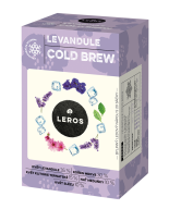 LEROS Bylinná směs Levandule Cold Brew - nálev. sáčky (20 x 1