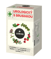 LEROS Bylinný čaj urologický s brusinkou - nálev. sáčky (20 x 1