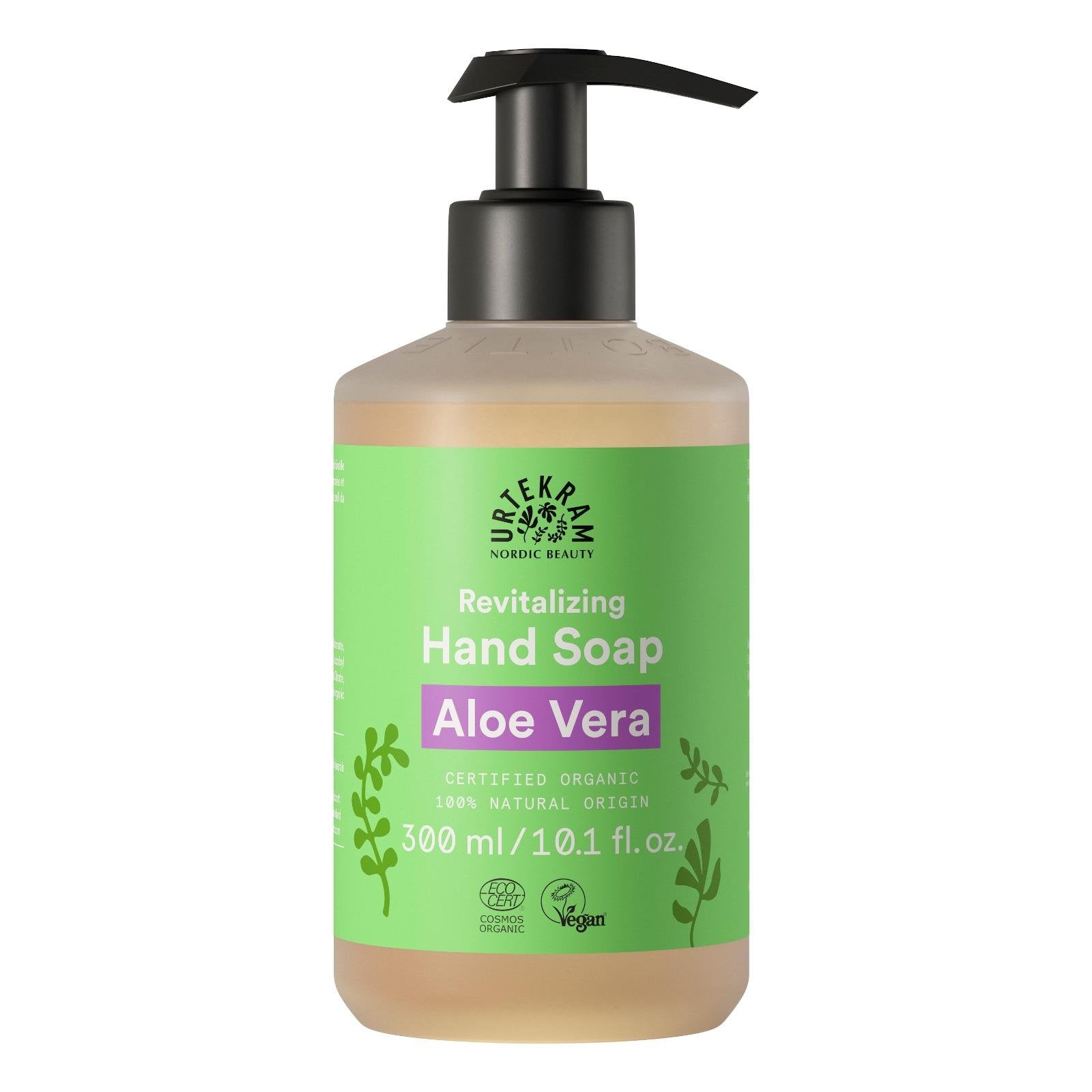 Urtekram Regenerační tekuté mýdlo na ruce s aloe vera BIO (300 ml) Urtekram Regenerační tekuté mýdlo na ruce s aloe vera BIO (300 ml)